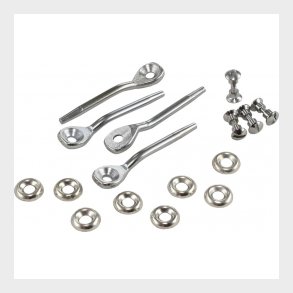 Corvette sunvisor pin kit  1959-1967