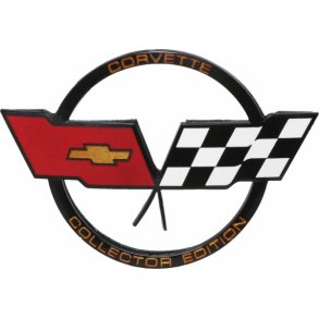 Emblem front 1982 Corvette Colletor Edition (25-120273)