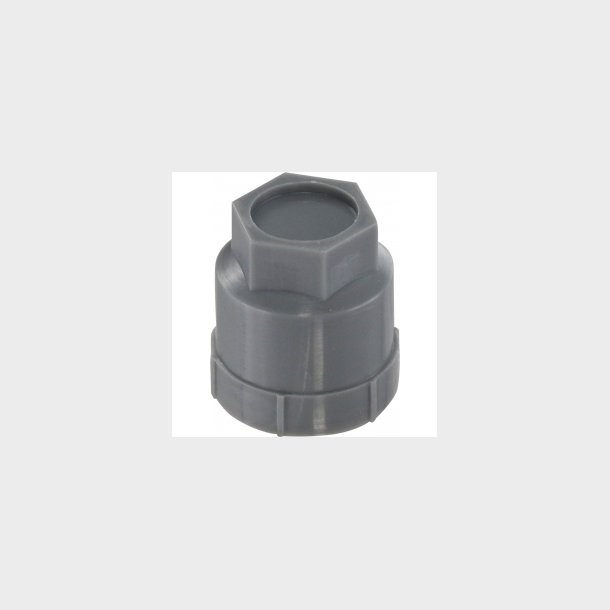 Corvette Lug Nut Cap Gray Plastic 1986-1990 