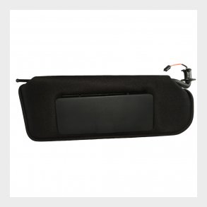  Corvette Black Sunvisor Right  With Lighted Vanity Mirror 2000-2004