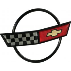  Corvette Emblem Front Hood Topside 1984-1990