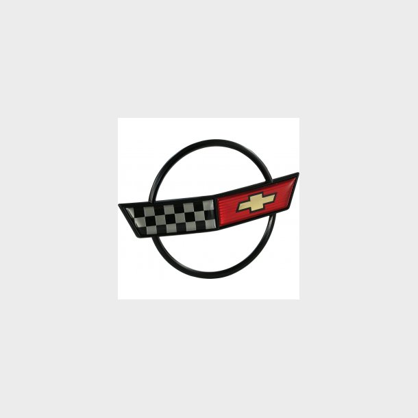  Corvette Emblem Front Hood Topside 1984-1990