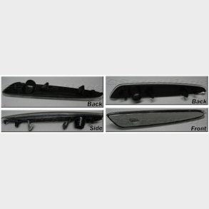 Sidemarkeringslygte for klar Chevrolet Corvette C6 2005 til 2013 (Eck. 25-325985-1)