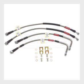Corvette Stainless Braided DOT Brake Hose Set 2014-2017 