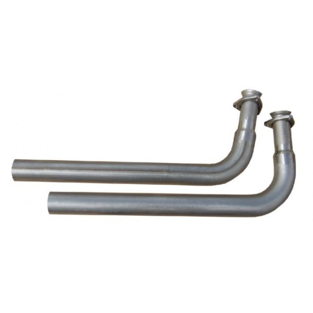 Corvette Manifold Downpipes, Small Block With Stock Manifolds, 1975-1980
