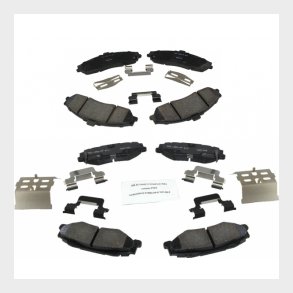 Corvette Dura Stop Ceramic Friction Disc Brake Pad Car Set ACDelco 1997-2013 