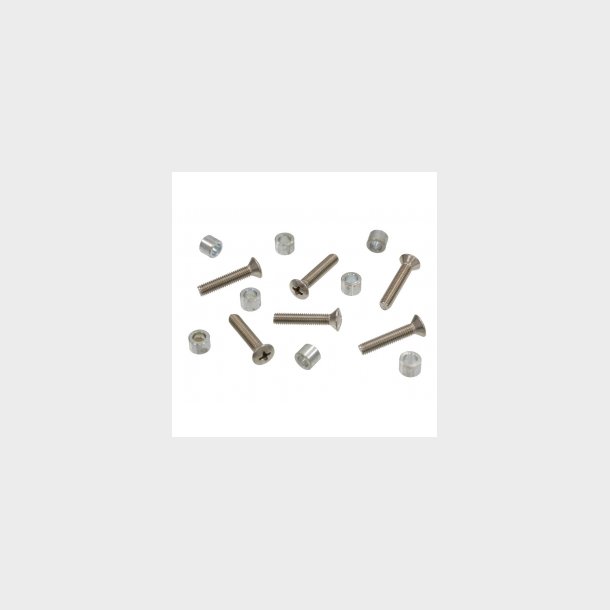 Corvette T-Top Strap Retainer Mounting Kit 1971-1976 