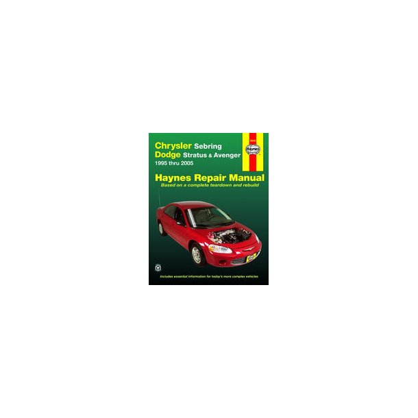 Haynes Reparations Hndbog, Chrysler/Dodge Stratus 1995 til 2002