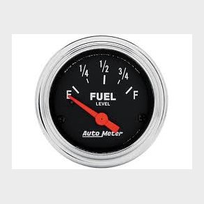 Auto Meter Traditional Chrome GM. tankm�ler/tankur 2 1/16