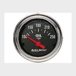 Auto Meter Traditional Chrome olie-temperaturm�ler 2 1/16