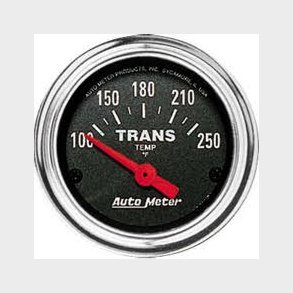 Auto Meter Traditional Chrome olie-temperaturm�ler gearkasse 2 1/16