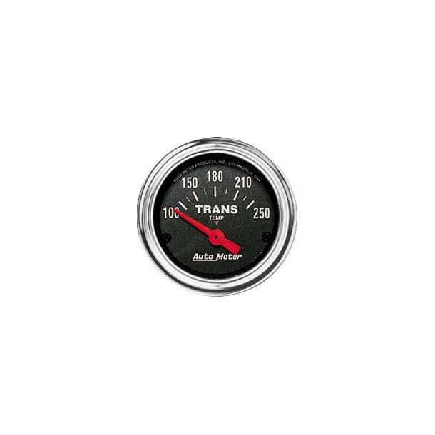 Auto Meter Traditional Chrome olie-temperaturmler gearkasse 2 1/16" dia. 2552