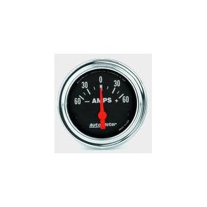 Auto Meter Traditional Chrome amp.meter 2-1/16