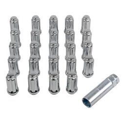 Hjulmtrik 14 x 1,5 mm. konus st m. 24 stk. og top (Gorilla 26144HT)