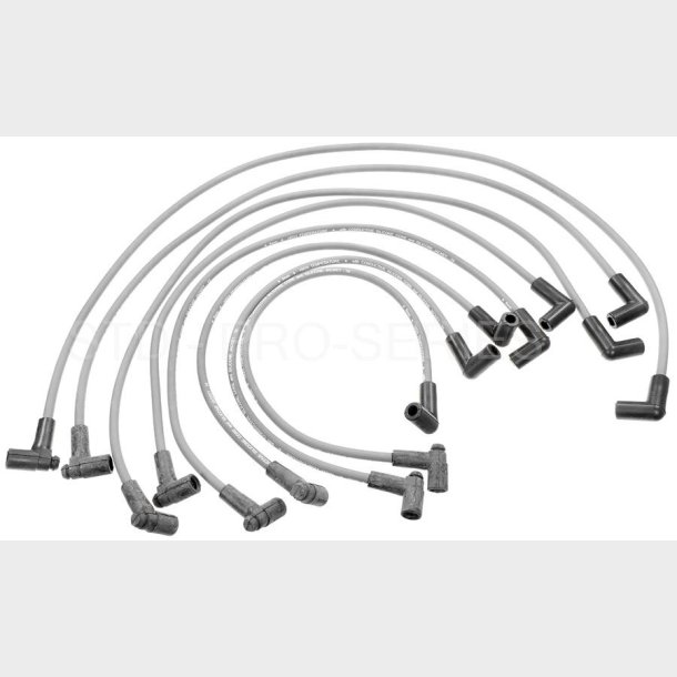 T�ndkabler komplet s�t HEI vink Buick, Chevrolet, Olds &amp; Pontiac 1975 til 1988 (Standard Motor 6907)