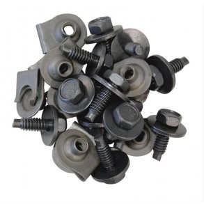 Clips & bolt kit front valance Dodge Charger 1968 til 1969 (AMD A-270800)