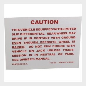 Klistem�rke til SEMI sp�r bagt�j 1957-71 