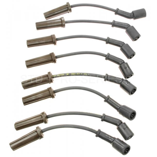Tndkabler komplet st V8 1997 til 2007 med rund tndspole (ACD 748CC)