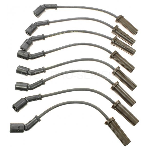 Tndkabler komplet st GM truck V8 1999 til 2012 med firkantet tndspole  