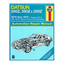 Haynes Reparations Hndbog, Datsun 240Z, 260Z &amp; 280Z