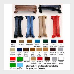 Door Pull Straps, 1965, 1969-1977 Corvette
