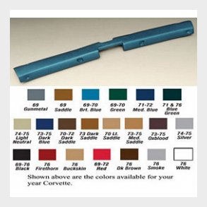 Header Trim 1968-1982 Corvette 
