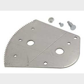 Rudehejs rep. plade med power Corvette 1968 til 1982 (TFA X2599 - ECK 124151 - 283145)