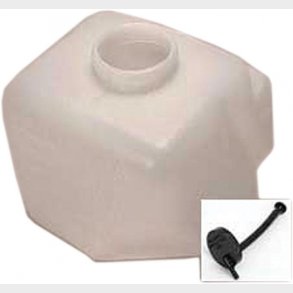 Corvette Windshield Washer Jar, W/o AC 1963-70