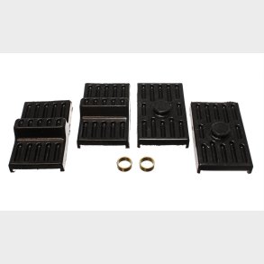 Mellemlag for bagfjeder Camaro / Firebird 1970 til 1981 (Energy Suspension Spring Pads Sets 3-6111G)