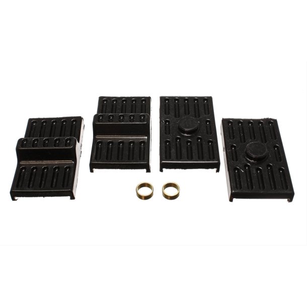 Mellemlag for bagfjeder Camaro / Firebird 1970 til 1981 (Energy Suspension Spring Pads Sets 3-6111G)
