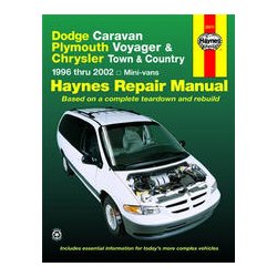 Haynes Reparations H�ndbog, Chrysler/Dodge Grand Voyager 1996 til 2002