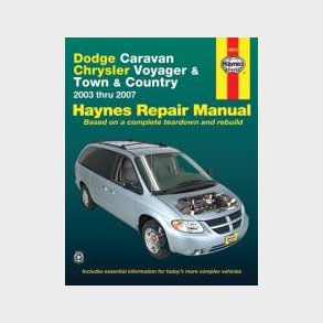 Haynes Reparations H�ndbog, Chrysler/Dodge Grand Voyager 2003 til 2007