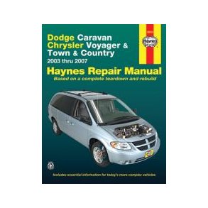 Haynes Reparations Hndbog, Chrysler/Dodge Grand Voyager 2003 til 2007