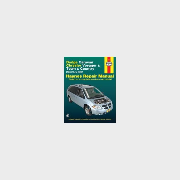 Haynes Reparations H�ndbog, Chrysler/Dodge Grand Voyager 2003 til 2007