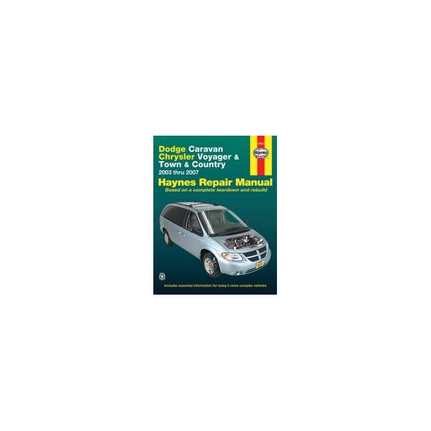 Haynes Reparations Hndbog, Chrysler/Dodge Grand Voyager 2003 til 2007