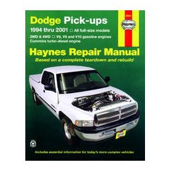 Haynes Reparations Hndbog, Dodge Pick-up 1994 til 1996