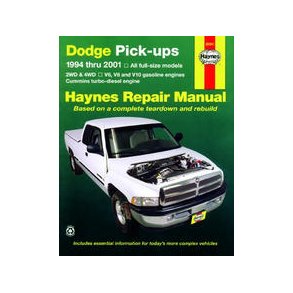 Haynes Reparations Hndbog, Dodge Pick-up 1994 til 1996
