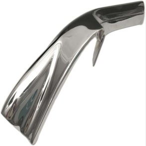 Corvette Lower Bumper Guard, Left Front 1970-72