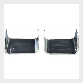 Corvette Exhaust bezel, polished SS 1970-73 