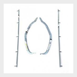 Corvette Bumper Retainer Kit, Rear, 1974-79 