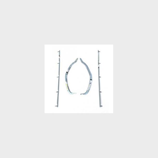 Corvette Bumper Retainer Kit, Rear, 1974-79 