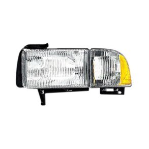 Forlygte m/blink venstre Dodge truck Ram 15-25-3500 1994 til 2001 (Sherman 330150L - CH2502101)