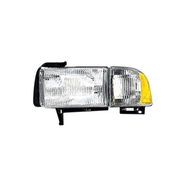 Forlygte m/blink venstre Dodge truck Ram 15-25-3500 1994 til 2001 (Sherman 330150L - CH2502101)