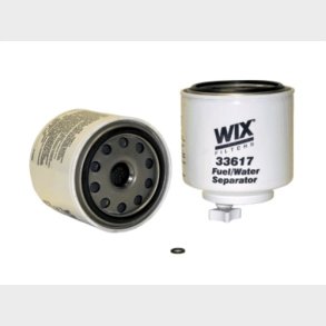 Br�ndstoffilter Ford m/vandudskiller og hul for sensor (Wix 33617 - AE 616-33617 - Fram PS8132)