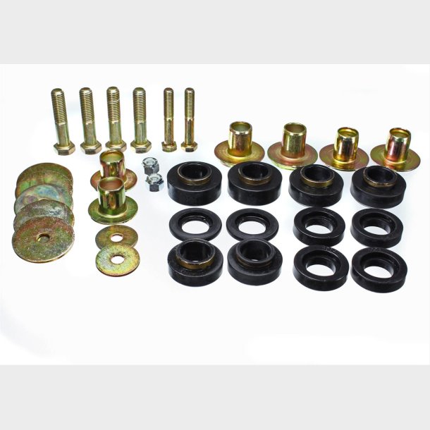 Body mount Pontiac Firebird 1976 til 1981 (Energy Susp. 3-4144G) Body Mount Black