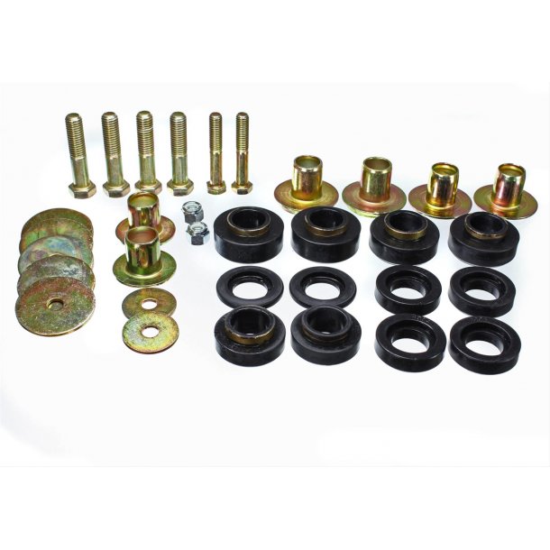 Body mount Pontiac Firebird 1976 til 1981 (Energy Susp. 3-4144G) Body Mount Black