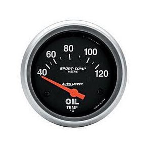 Auto Meter Sport Comp olietemperatur-mler 2 5/8