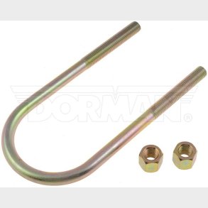 U-b�jler/Drageb�nd til bladfjeder med rund top s�t med 1 stk. Tyk 1/2