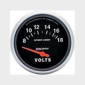 Auto Meter Sport Comp voltmeter2-5/8