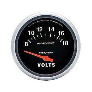 Auto Meter Sport Comp voltmeter2-5/8